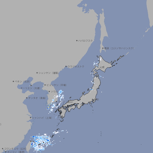 雨雲レーダー