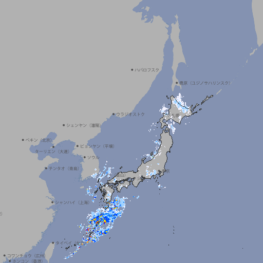 雨雲レーダー