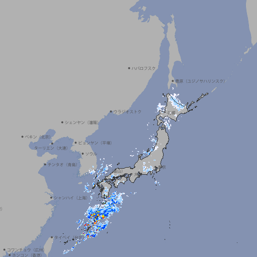 雨雲レーダー
