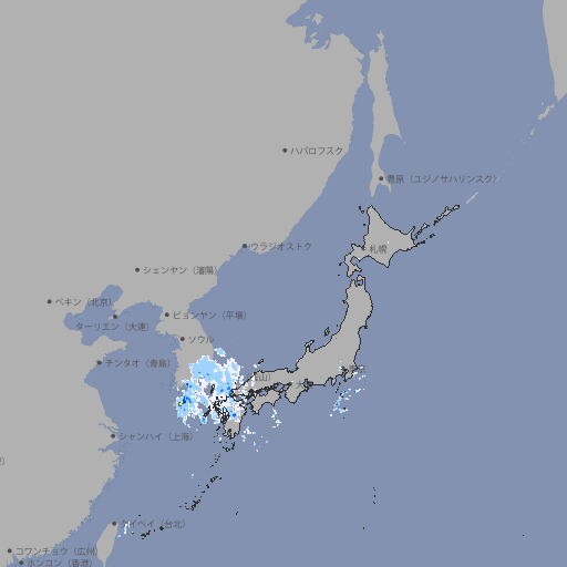 雨雲レーダー