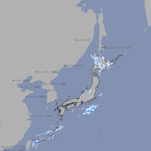 雨雲レーダー
