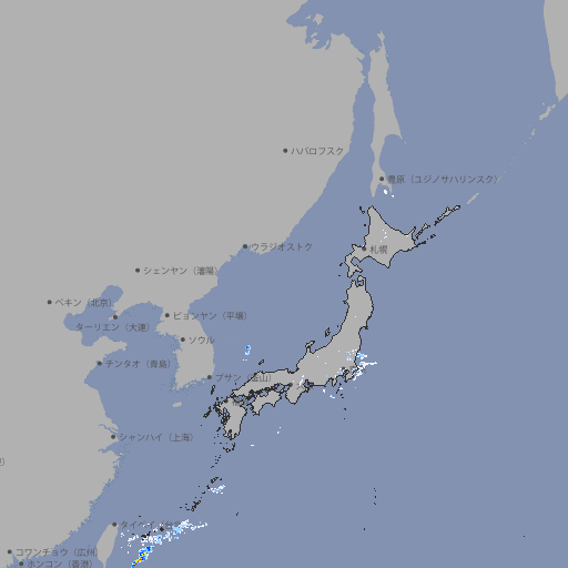 雨雲レーダー