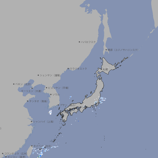 雨雲レーダー