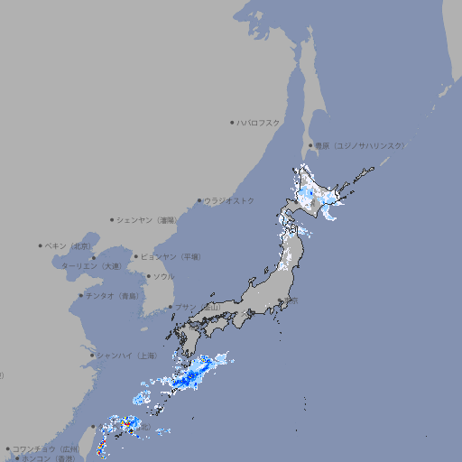 雨雲レーダー