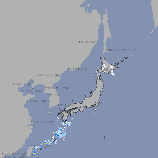 雨雲レーダー