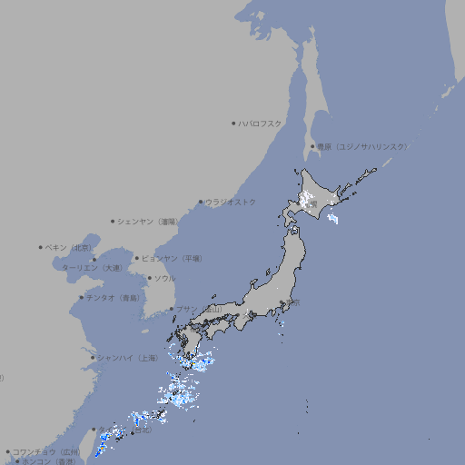 雨雲レーダー