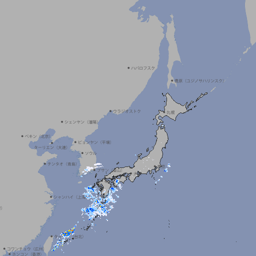雨雲レーダー