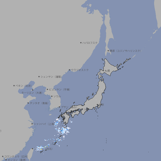 雨雲レーダー