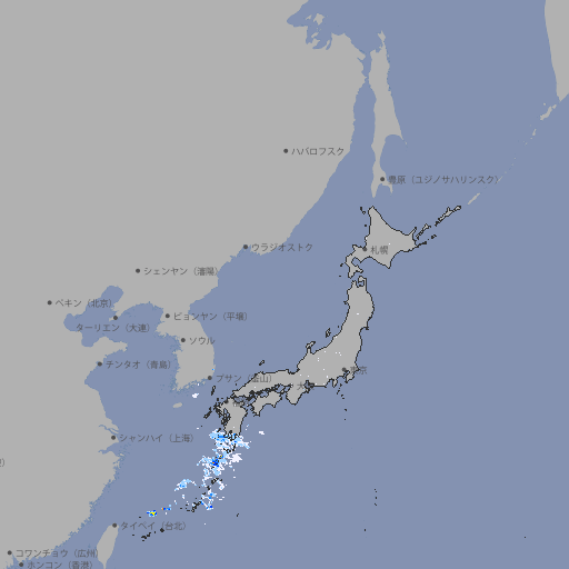 雨雲レーダー