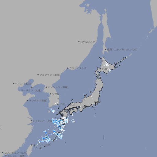 雨雲レーダー