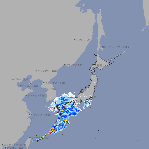 雨雲レーダー