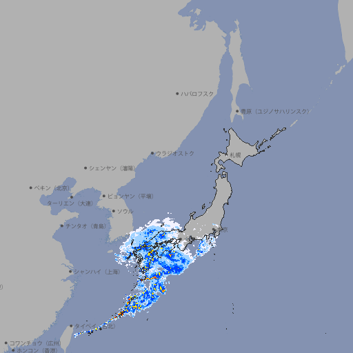 雨雲レーダー