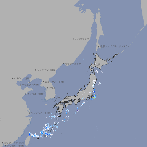 雨雲レーダー