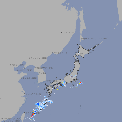雨雲レーダー