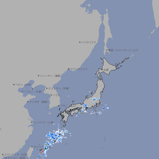 雨雲レーダー