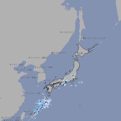 雨雲レーダー