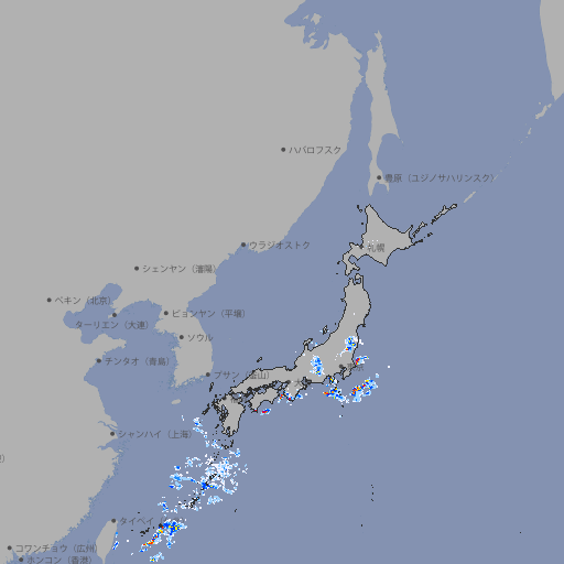 雨雲レーダー