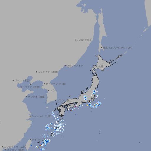 雨雲レーダー