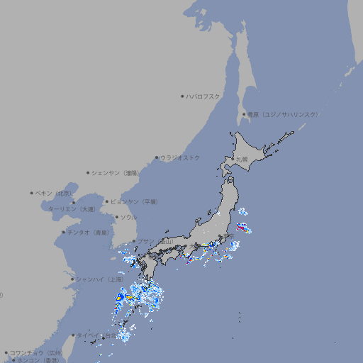 雨雲レーダー