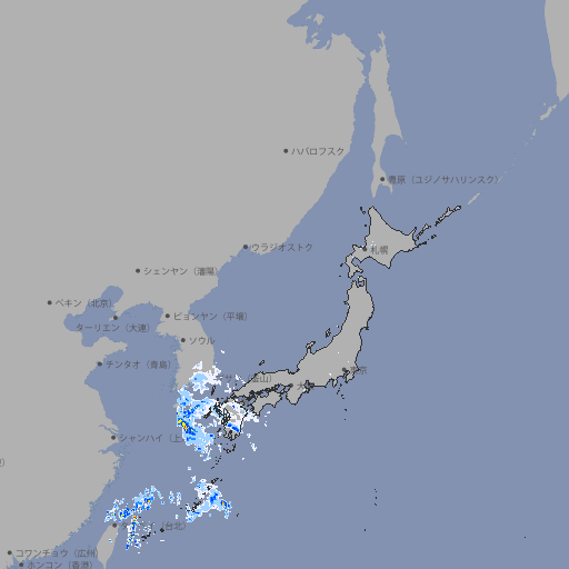 雨雲レーダー