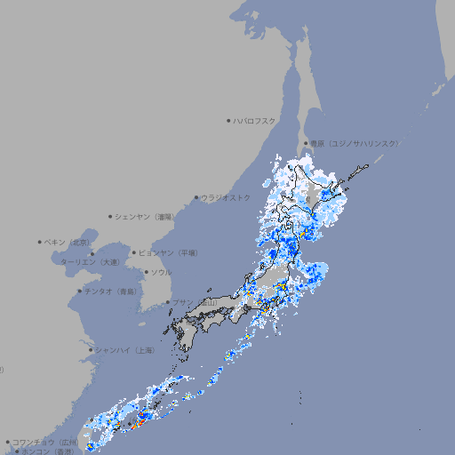雨雲レーダー