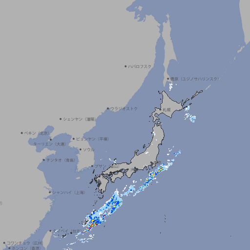雨雲レーダー