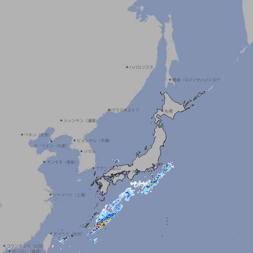 雨雲レーダー