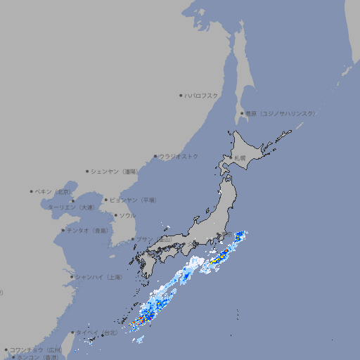 雨雲レーダー
