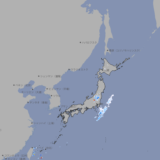 雨雲レーダー