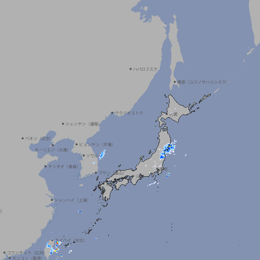 雨雲レーダー