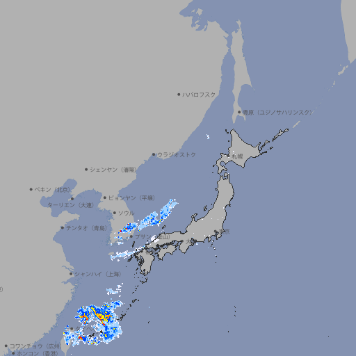 雨雲レーダー