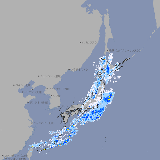 雨雲レーダー