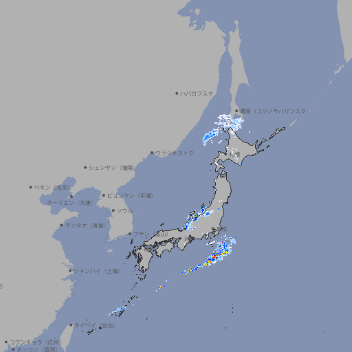 雨雲レーダー