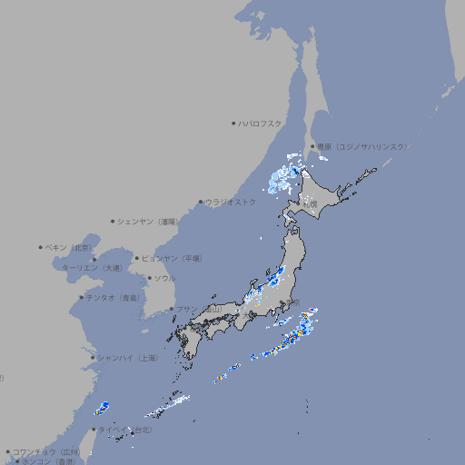 雨雲レーダー