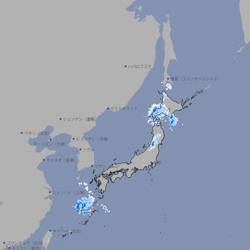 雨雲レーダー