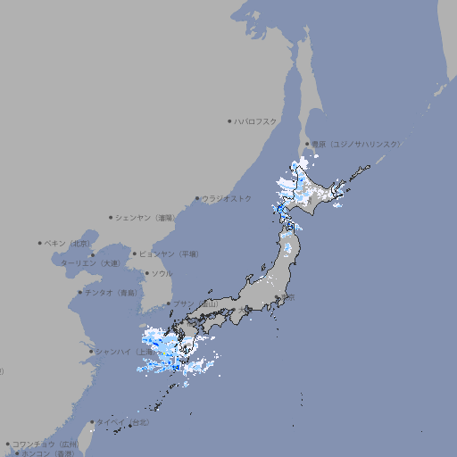 雨雲レーダー