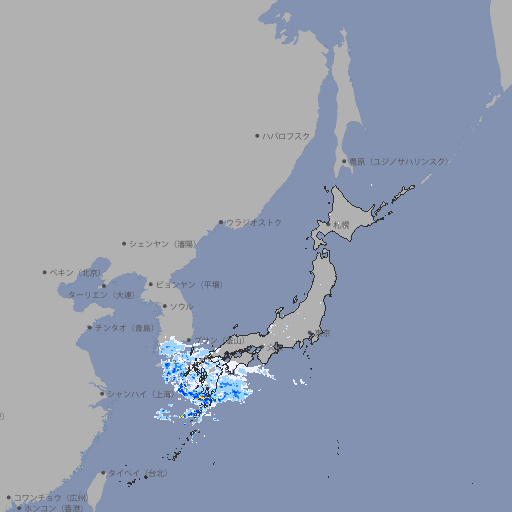 雨雲レーダー
