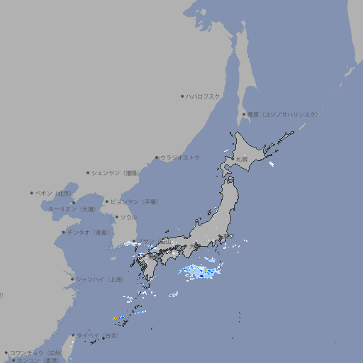 雨雲レーダー