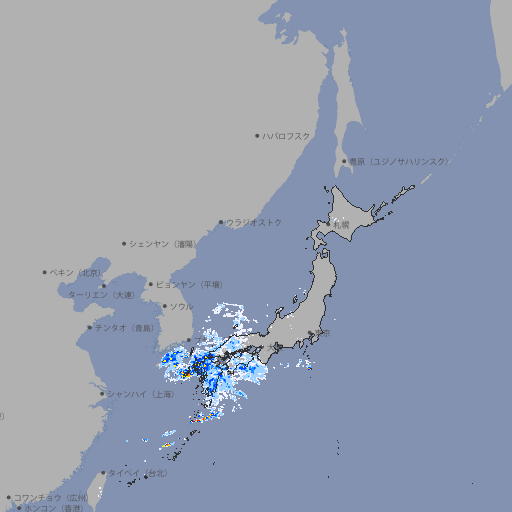 雨雲レーダー