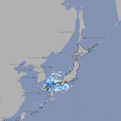 雨雲レーダー