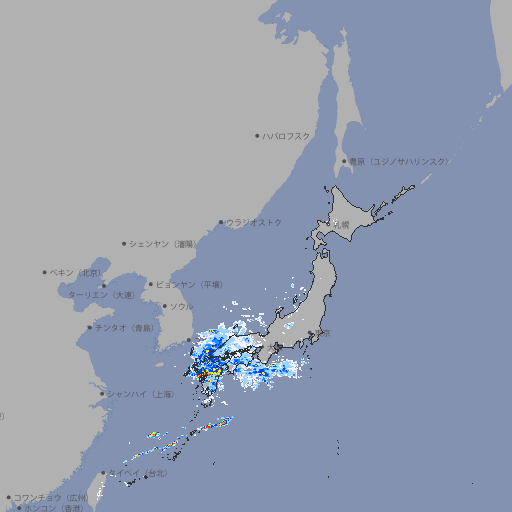 雨雲レーダー