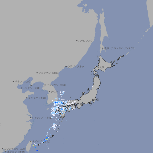 雨雲レーダー