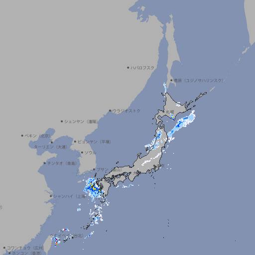 雨雲レーダー