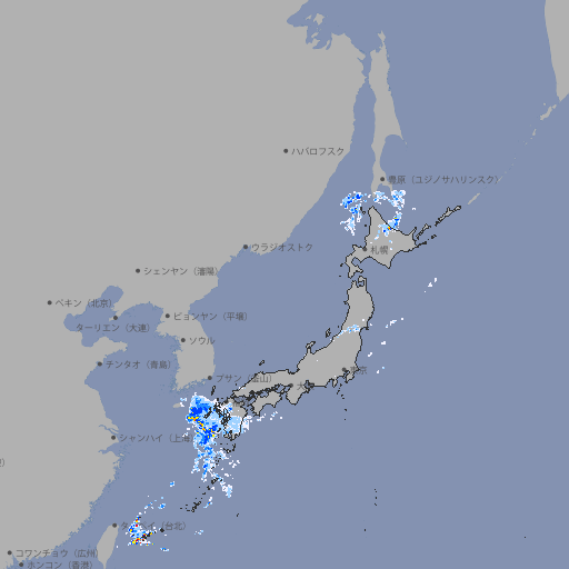 雨雲レーダー