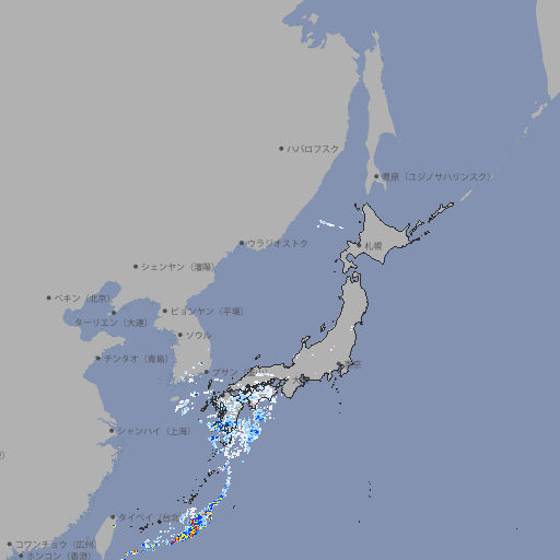 雨雲レーダー