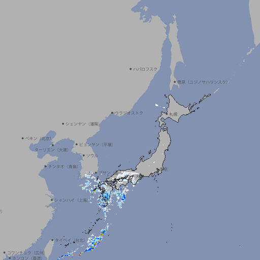 雨雲レーダー