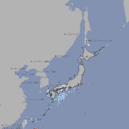 雨雲レーダー