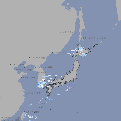 雨雲レーダー