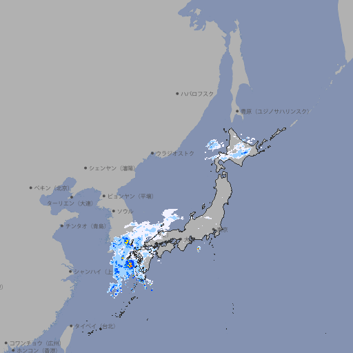 雨雲レーダー