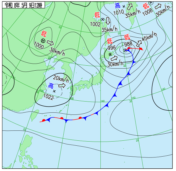 天気図